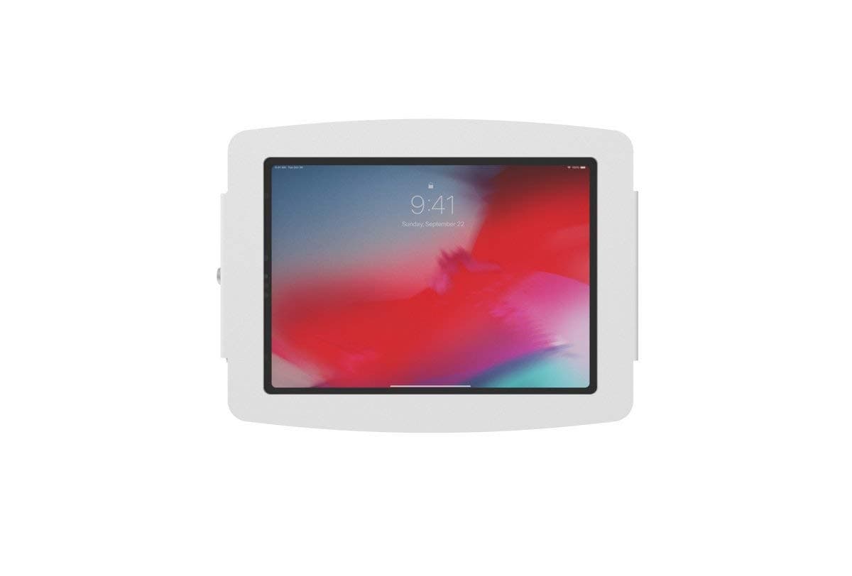 Compulocks Brands - 102IPDSW Space Wall Mount for iPad - White - 10.2 Screen Support - 100 x 100 VESA Standard