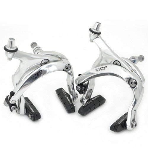 Tektro R559 Caliper Brake Set Long Reach 53-73mm, Silver, ST1414-SILVER