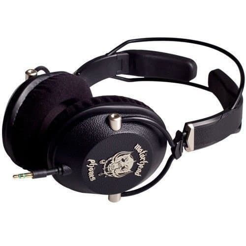Motorheadphones Motorizer Headband Headphones Black Ear-Cup Over Ear motörizer