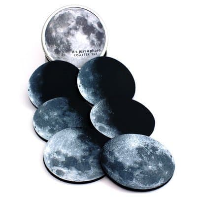 "It's Just A Phase Coaster Set