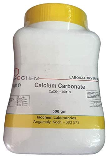 ISOCHEM Calcium Carbonate (500GM) 98% MIn