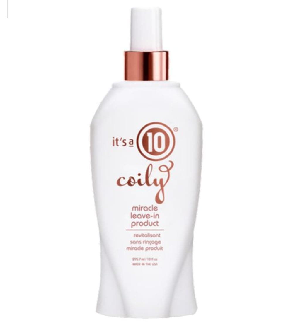 Haircare Coily Collection Miracle Leave-In 10 Ounce, Yellow