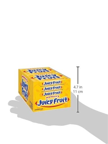Wrigley's Juicy Fruit Gum Original Chewing Gum, 15 Piece Pack - 20 Packs
