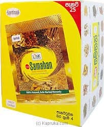 SAMAHAN Natural Herbal Tea Herbal Tea for Ayurveda Cold, 4 G X 25 Bags -Packs