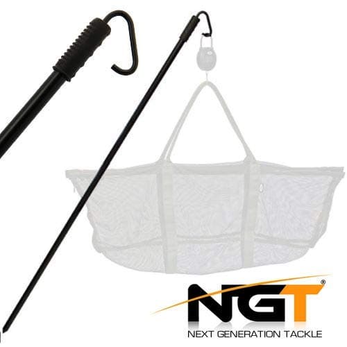 RLF NGT 1pc 170cm CARP FISHING WEIGH POLE AND HOOK FOR WEIGHING LARGE FISH IN SLING