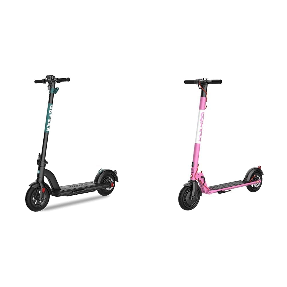 Gotrax Gmax Ultra Electric Scooter, 10" Pneumatic Tire, Max 45 Mile & 20Mph Speed & GXL V2 Electric Scooter for Adult, 8.5" Solid Tire Max 12 Mile 15.5Mph Speed Powered
