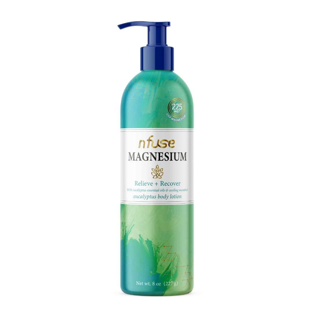 New Magnesium Body Lotion | Ultra Healing | Natural Magnesium Therapy | Eucalyptus: Relieve + Recover | 8 oz