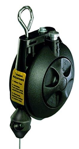 GR62410001 BD-01 Tool Balancer, Molded ABS Housing, 6' Long Galvanized Steel Aircraft Cable, Min/Max Capacity 0.5-1.5 lb.