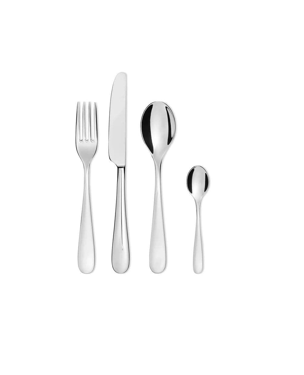 5180S24M "Nuovo Milano"24 Piece Cutlery Set, Silver