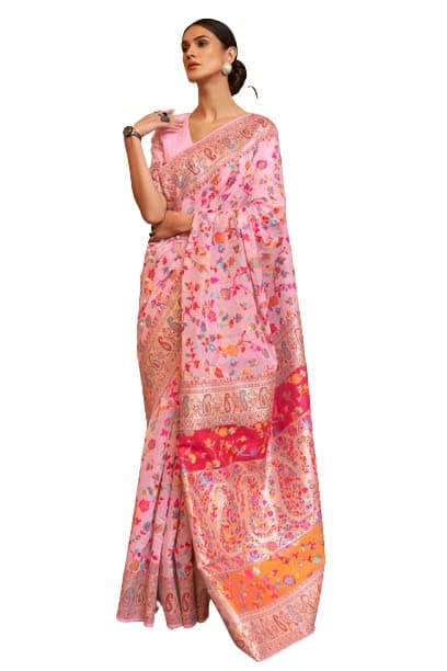 Women's S Kanjivaram Banarasi Silk Saree Kanchipuram Patola Saree