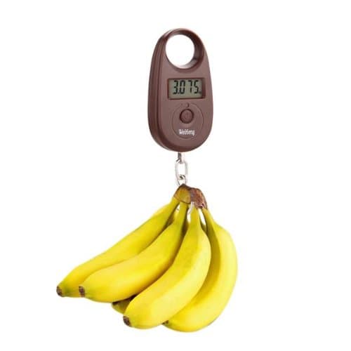 25kg/5g Portable Mini Digital Hook Luggage Travel Hanging Weight Scale