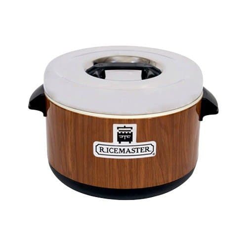 Town 56913W 18 Qt. Sushi Rice Container with Woodgrain Finish - Restaurant Equipment