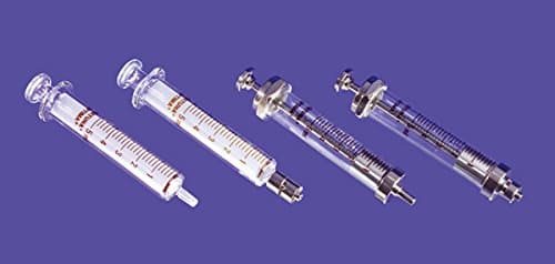 SOCOREX 320225 Syringe 30 ml metal Luer Lock cone with glass piston