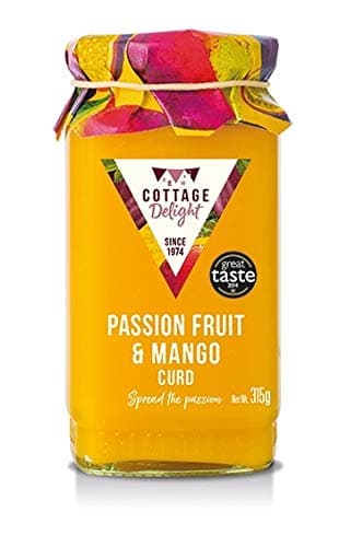 Cottage Delight Passion Fruit and Mango Curd 315g