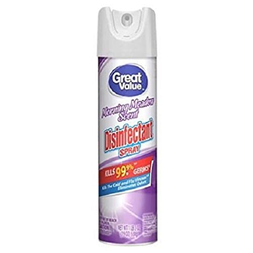 Great Value Morning Meadow Scent Disinfectant Spray, 16 oz (1)