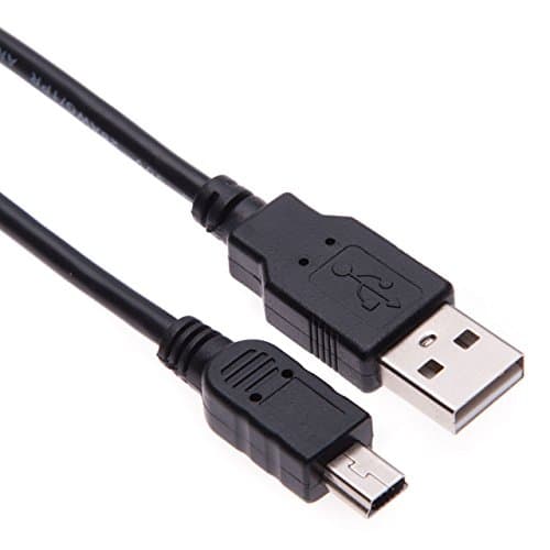 Keple Mini USB Cable Compatible with GARMIN IQUE 3000 Car GPS Navigation System Sat Nav Charging & Data Sync Cable 1m /3.3 ft
