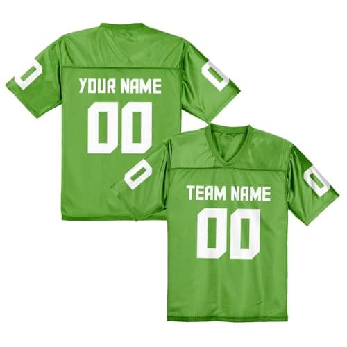 Custom Replica Football Jersey, Football Uniform, Personalize Your Team Name and Number, Fans Gift Men Women Youth
