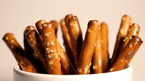 Lajkonik - Paluszki Salty Sticks 200g (Pack of 12) - Salted Baked Savoury Snacks - Pretzel Treats - Multipack