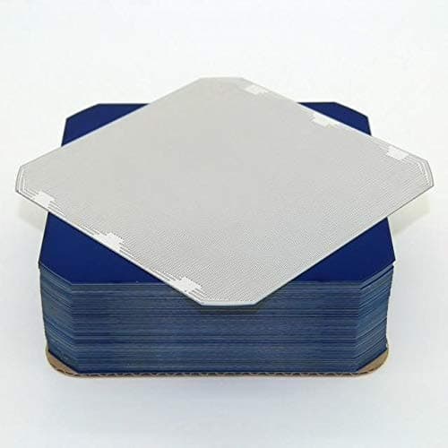 New Solar Cell Flexible Mono Solar Wafer Monocrystalline Cells Tabbing for DIY Solar Panel High Efficiency 3.4W C60 5x5 Safe Packing (150)