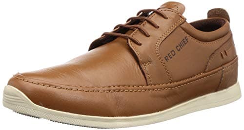 Red Chief Leather Boat Shoes RC21001