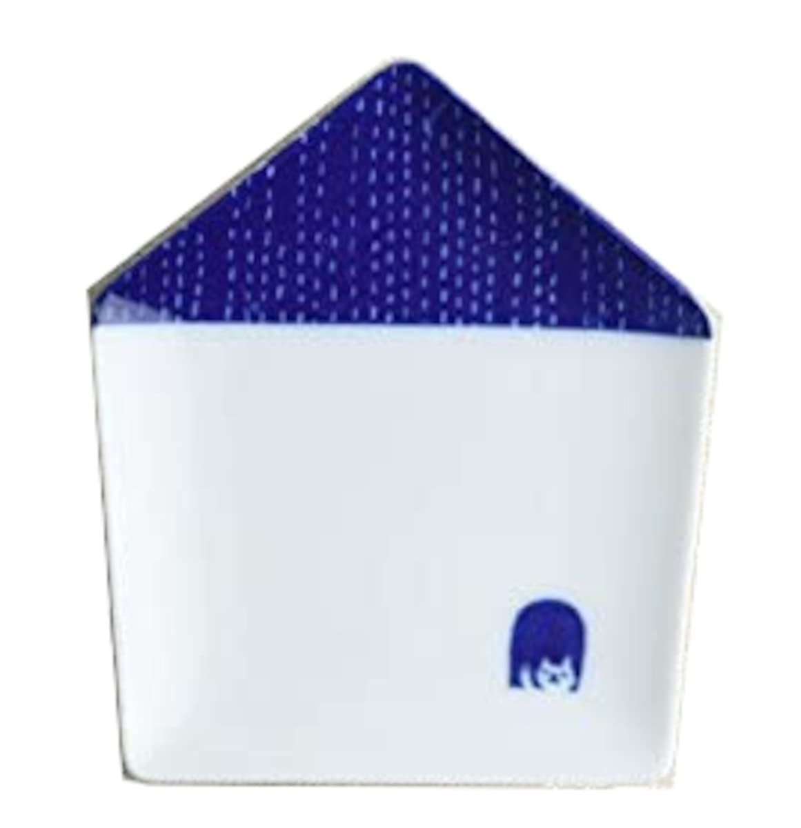ie Small House shaped Plate Cat pattern for small food.etc from Japan