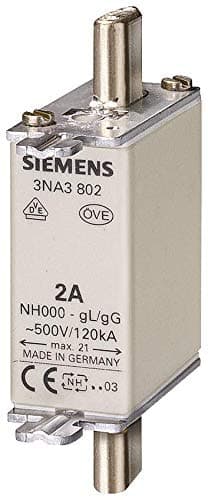 3NA3 814 | 3NA3814 | SIEMENS FUSE 500V NH00 GL-GG 35A