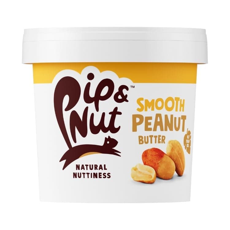 Smooth Peanut Butter (1kg) | Natural Nut Butter, No Palm Oil, No Added Sugar, Hi-Oleic Peanuts, High in Unsaturated Fats, Gluten Free, Vegan, Dairy Free (Packing May Vary)