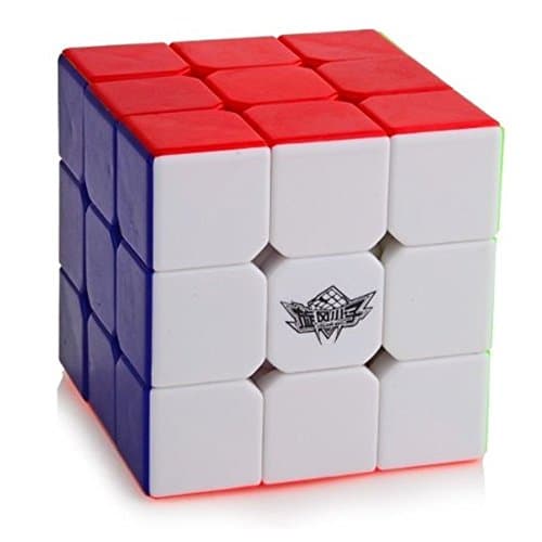 Tollbuy Speed Cube 3x3 Stickerless Magic Puzzle Toy