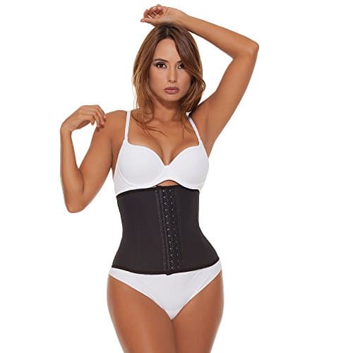 Colombian Shapewear Women's Waist Trainer Cincher Faja Colombiana Medium Black
