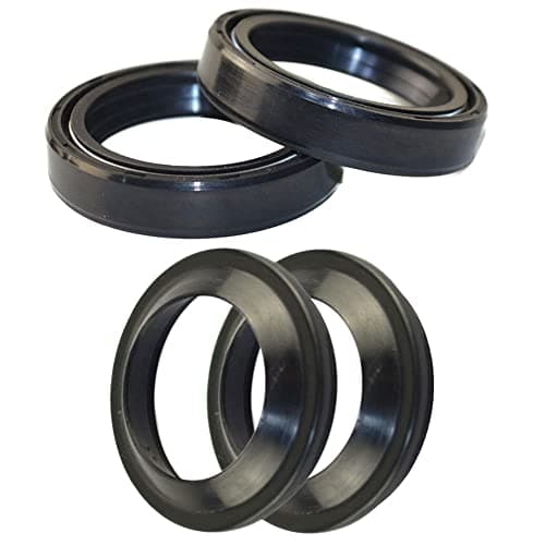 HWKWAZFork Oil Dust Seals for Honda GL1100 Gold Wing 1980-1983 Nighthawk 650 CB650SC 1983-1985 Magna 700 VF700C 1985-1987 XL600R Shadow 700 VT700C 1984-1987 Sportster 1200 Custom XL1200C 2002-2014