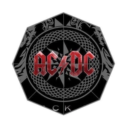 Acdc Letter Custom Auto Foldable Sun Rain Anti-Uv Umbrella Fashion Design
