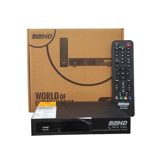 Sun direct hd Box only with 6 Months Hindi Joy (sd Pack)