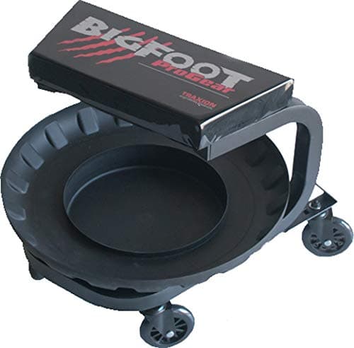Traxion 2-710 Bigfoot Rolling Creeper Garage/Shop Seat W/Removable Tool Tray