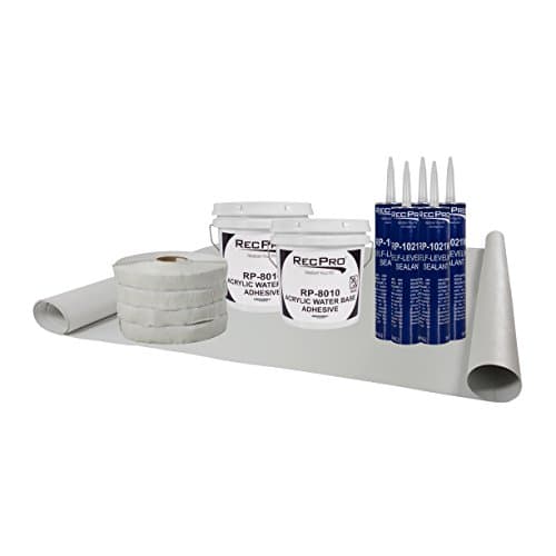 Superflex RecPro RV Rubber Roof Kit | 9.5' Wide | Camper Rubber Roof Kit (35 Feet)