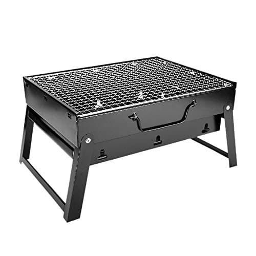 BBQ Charcoal Grill, Barbecue Grills Folding Portable Lightweight Small Barbecue Grill Tools For Outdoor Grilling Cooking Camping Hiking Picnics Tailgating Backpacking Party Father's Day Gift