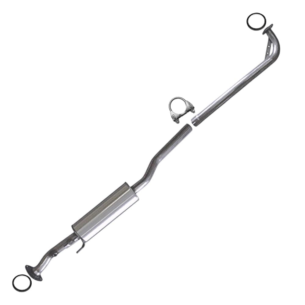 Northeastern Exhaust | Stainless Steel Exhaust Resonator Pipe Compatible for 2002-2003 Toyota Solara 2.4L | Free Clamp and Gaskets Included | Automotive Replacement Part