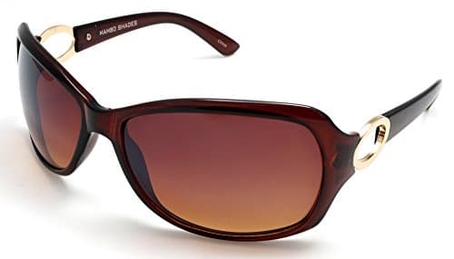 Women's Oversized Wrap Style Sunglasses - Mamba Violeta Sportiva