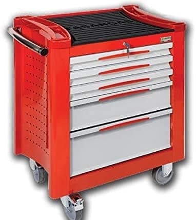 Fasano Tools5 drawers toolbox with ABS top (Mod. FG 150)
