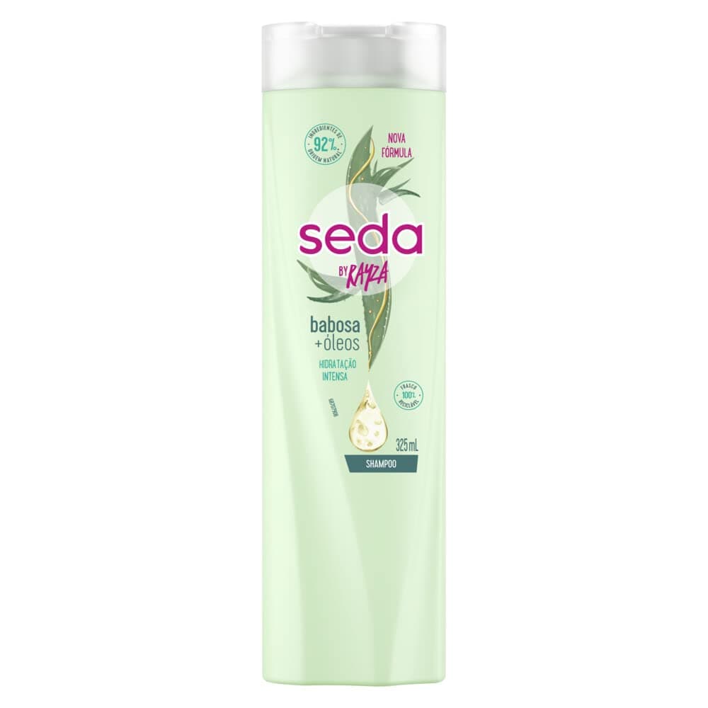 Seda Linha Babosa + Oleos Shampoo by Rayza 325 Ml Aloe Vera + Oils Collection - Shampoo By Rayza 11 Fl Oz