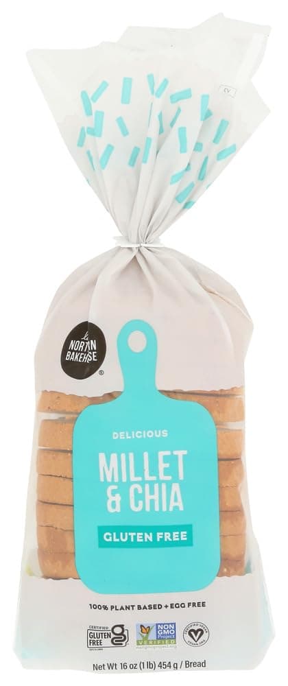 Little Northern Bakehouse Millet and Chia Gluten Free Bread , 16 Ounce -- 6 per case.