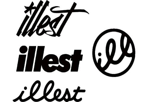 Black JDM illest Sticker Pack