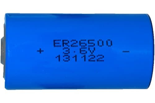 3.6 Volt C 9000 mAh (LS26500 and ER26500) Primary Lithium Battery