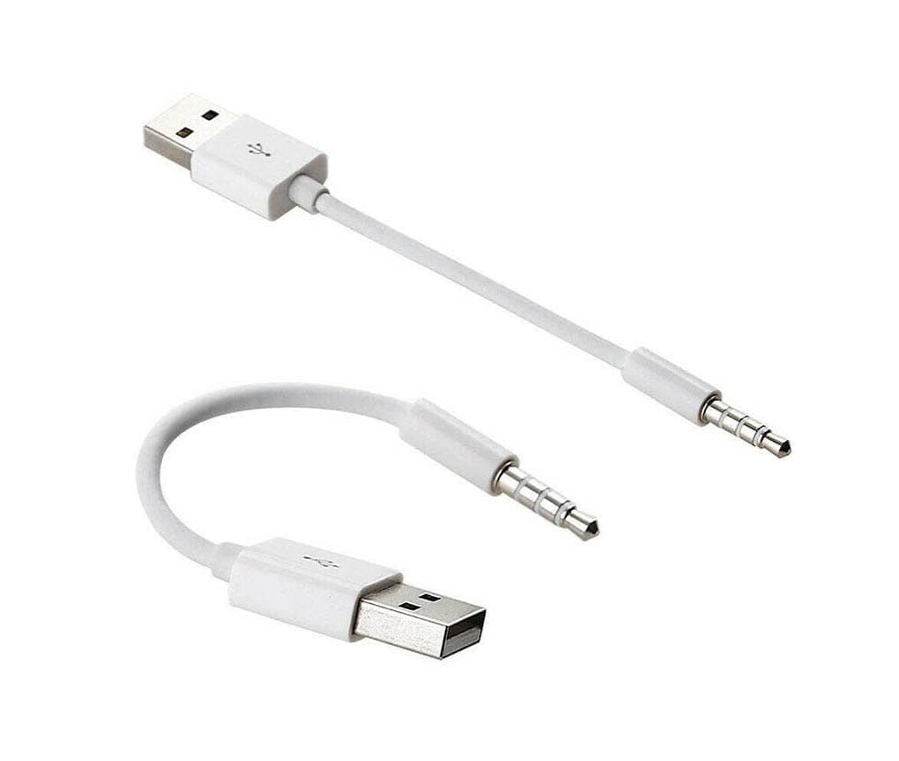 Mr Gadget's Solutions USB Charger Data Adapter Cable Cord For iPod Shuffle 3G 2nd 3rd 4th 5th 6th Gen