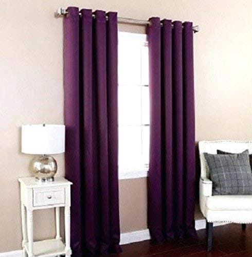 Empire Home Solid Reflection Thermal Blackout Curtains - Overstock Sale!! (Purple, 95" Long)