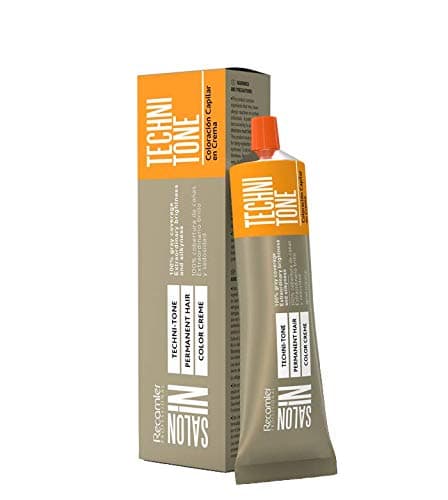 Recamier Professional Salon In Techni-Tone Permanent Hair Color Creme 2.1oz #10.11 Lightest Intense Ash Blonde