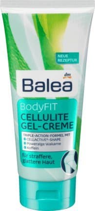 Balea Body Lotion BodyFIT Cellulite Cream Gel, 200 ml (pack of 2) - German product