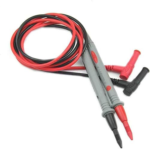Multimeter Cord Probe Set Test Cable Pair 10 A Sharp Lead Needle Set Universal Digital Multi Meter Detector Lead Wire Probes Digital Multimeter, Battery Powered