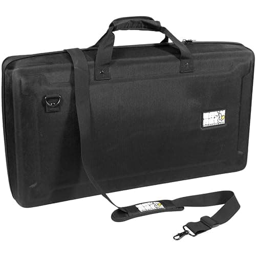 Walkasse W-MCB-XDJRRMK2 Eva Pioneer XDJ-RR DJ Case Black (Shoulder Bag), Black, De Mano, Eva Hard Case