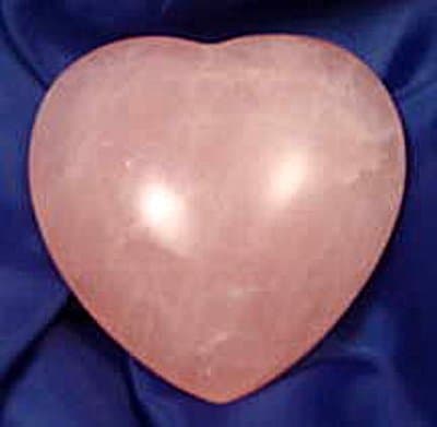 Natural Crystal Small Rose Quartz Healing Heart
