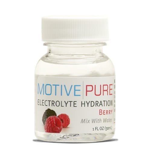 MOTIVE | PUREElectrolyte Hydration, Berry, 1 oz Mini Bottle, 12-pack
